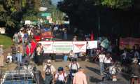 Ciudadanos bloquearán caminos en repudio a la decisión presidencial de romper el convenio de Cicig. (Foto Prensa Libre: Hemeroteca PL)
