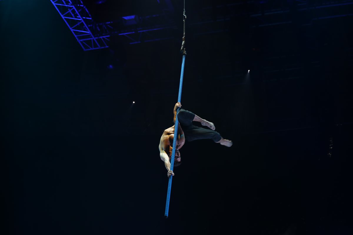 Así se vivió el ensayo del Cirque Du Soleil 