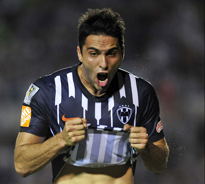 El delantero Aldo de Nigris se retira del futbol y deja un legado en los Rayados de Monterrey. (Foto Prensa Libre: EFE)
