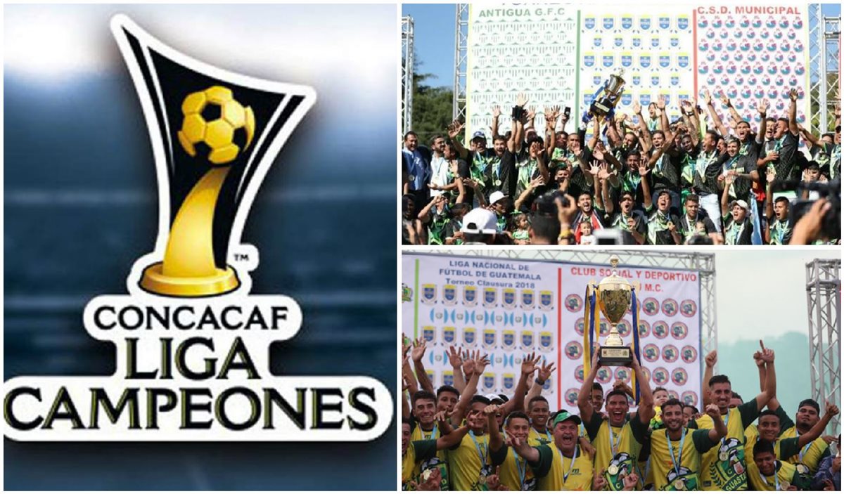 La Liga de Campeones de la Concacaf 2019 contará con la presencia de Antigua GFC o Deportivo Guastatoya en la casilla de Guatemala 1. (Foto Prensa Libre: Hemeroteca PL)
