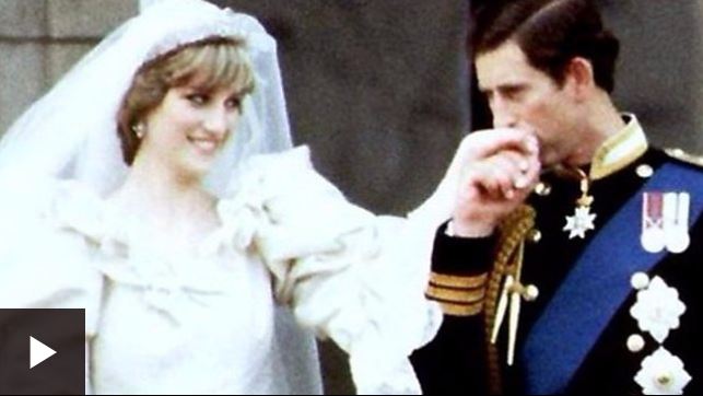 La emblemática boda del príncipe Carlos y Diana y otros históricos enlaces de la realeza británica