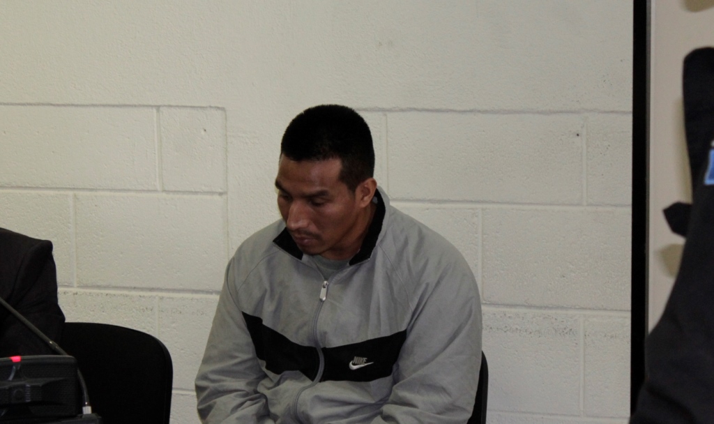 Mario Andrés José fue hallado culpable de la muerte de una mujer en estado de gestación. (Foto Prensa Libre: María José Longo).