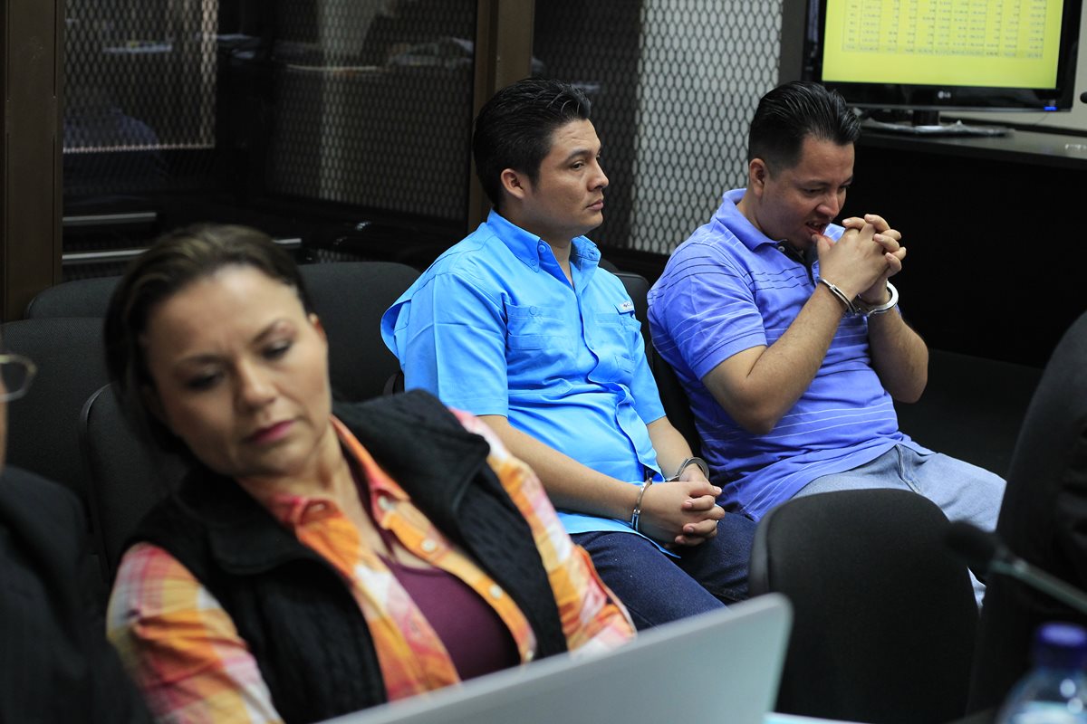 Juzgado de Mayor Riesgo B, audiencia de apertura a juicio en contra Marcos Odilia González García y sus hermanos Jairo y Luis. (Foto Prensa Libre: Hemeroteca)