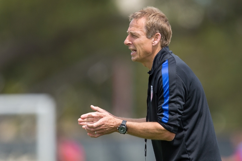 El técnico alemán Jürgen Klinsmann oficializó la lista de jugadores para amistoso contra Puerto Rico. (Foto Prensa Libre: cortesía Ussoccer.com)