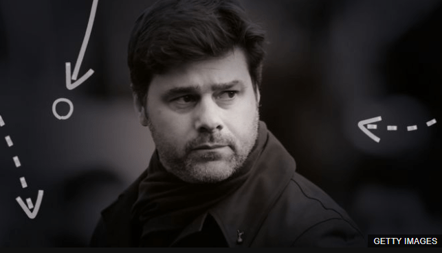El nombre del entrenador argentino suena en la órbita de varios de los principales clubes del fútbol europeo, pero el cree que todavía le queda trabajo por hacer en Tottenham. (Foto Prensa Libre: BBC Mundo)