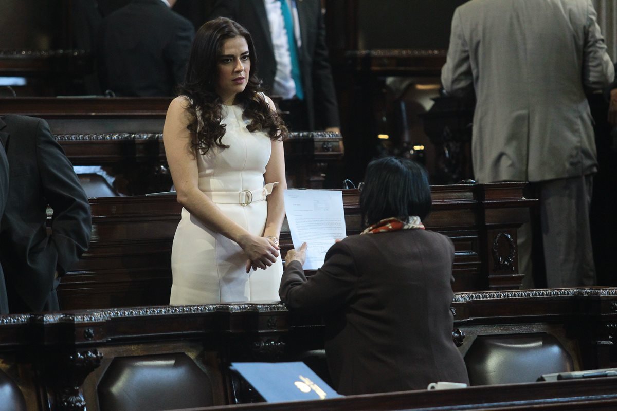 La diputada Sandra Patricia Sandoval, de FCN-Nación, ha sido polémica desde que se postuló como candidata (Foto Prensa Libre: Hemeroteca PL)