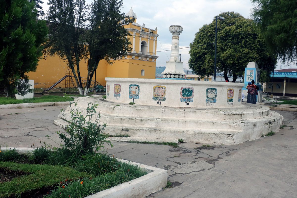 El parque de Olintepeque será remodelado por la Municipalidad. (Foto Prensa Libre: Carlos Ventura)