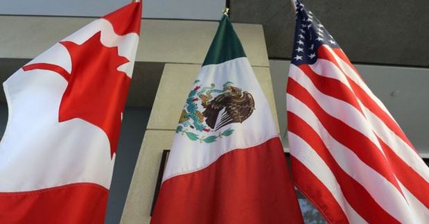 El acuerdo existente de TLCAN involucra más de un billón de dólares de operaciones comerciales entre Canadá, México y Estados Unidos. (Foto AFP)