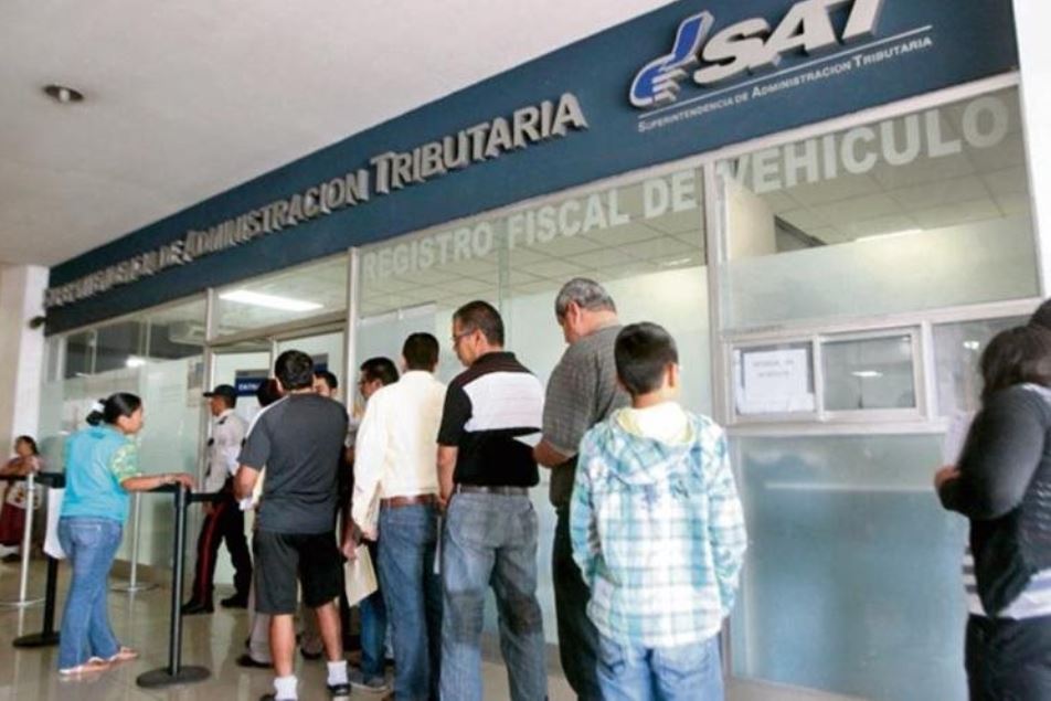 La red de la SAT presentó problemas de saturación este viernes por alta demanda de trámites. (Foto Prensa Libre: Hemeroteca)