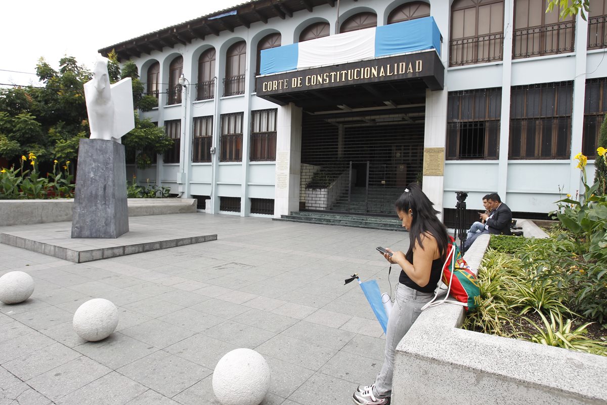 Los recursos de inconstitucionalidad fueron presentados en la CC. (Foto Prensa Libre: Hemeroteca PL)