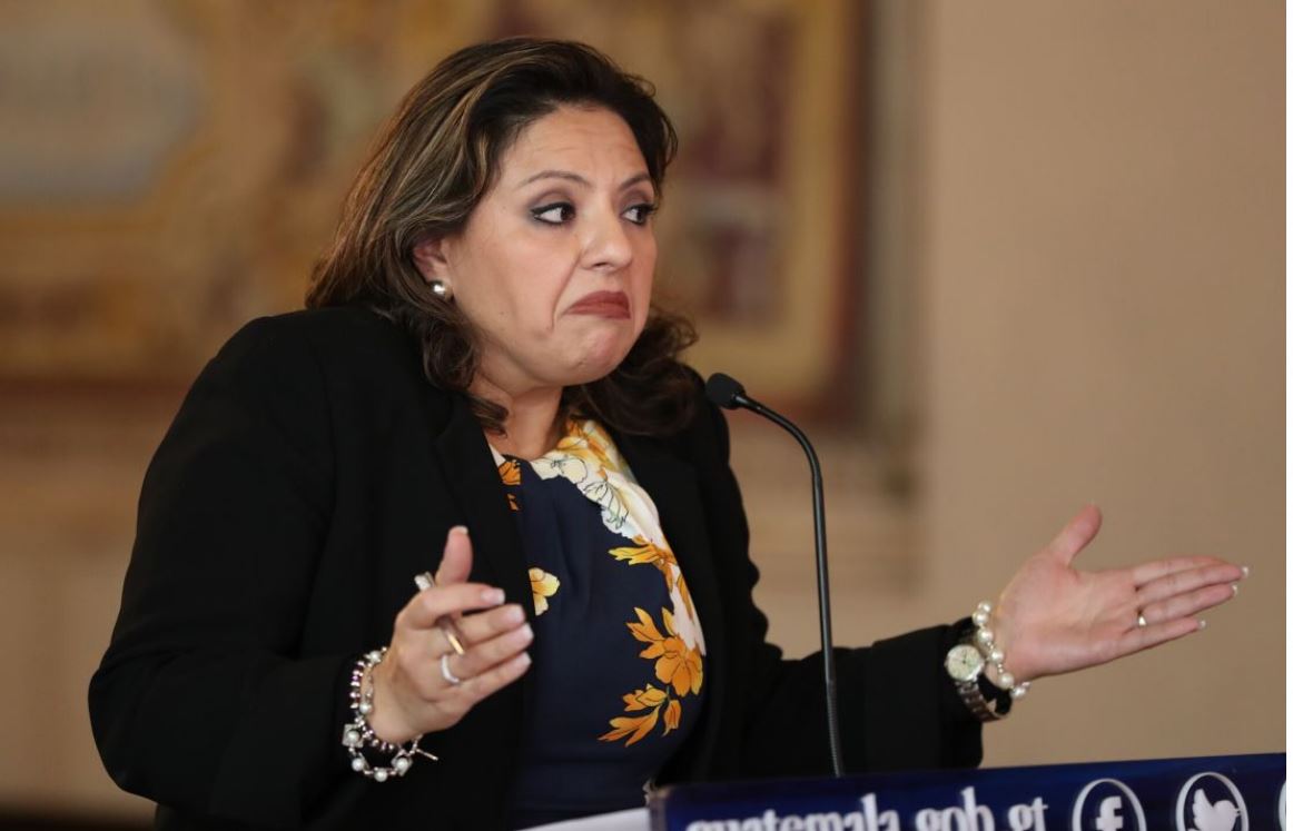 Sandra Jovel, canciller guatemalteca, dice que no hay marcha atrás sobre la decisión del traslado de la embajada de Guatemala a Jerusalén. (Foto Prensa Libre: Esbin García)
