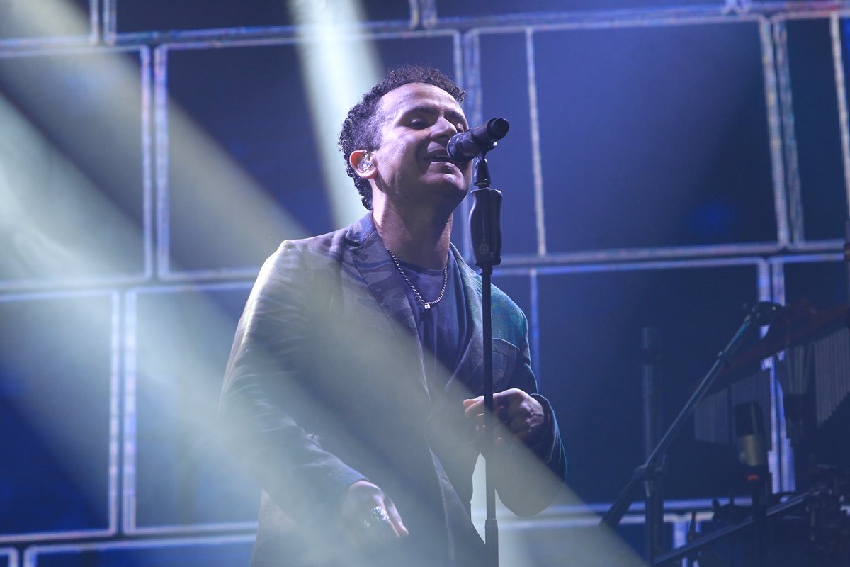 Fonseca se presentó el pasado sábado en Forum Majadas como parte de su Tour Conexión. (Foto Prensa Libre: Anna Lucía Ibarra).