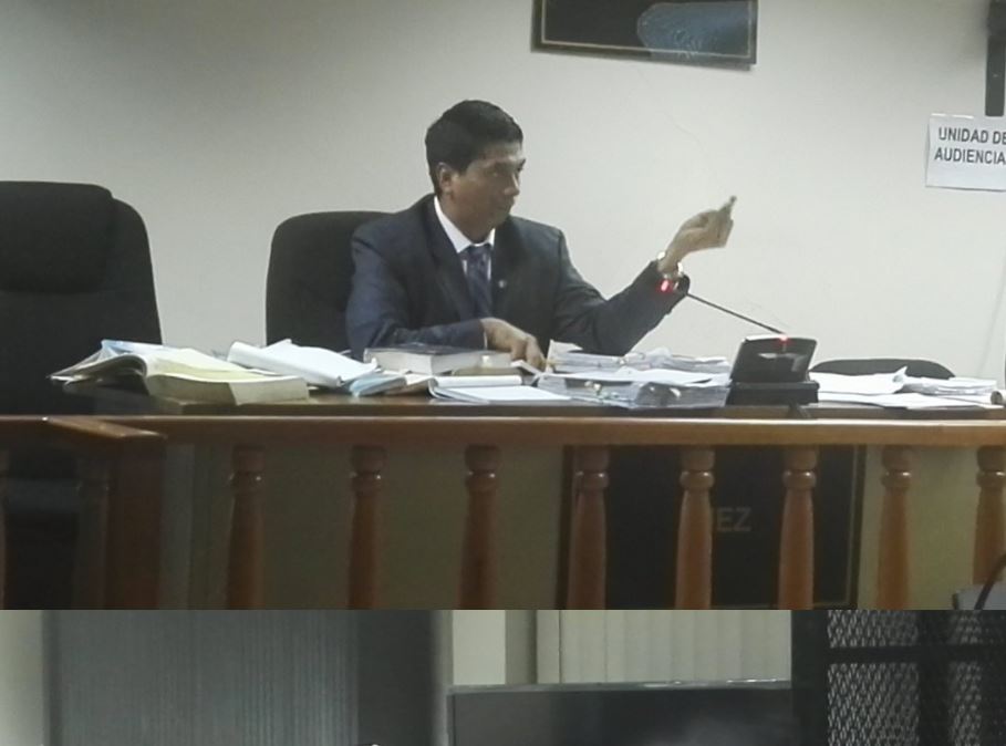 Mynor Mauricio Moto Morataya es juez titular del Juzgado Tercero de Primera Instancia Penal. (Foto Prensa Libre: Hemeroteca PL)