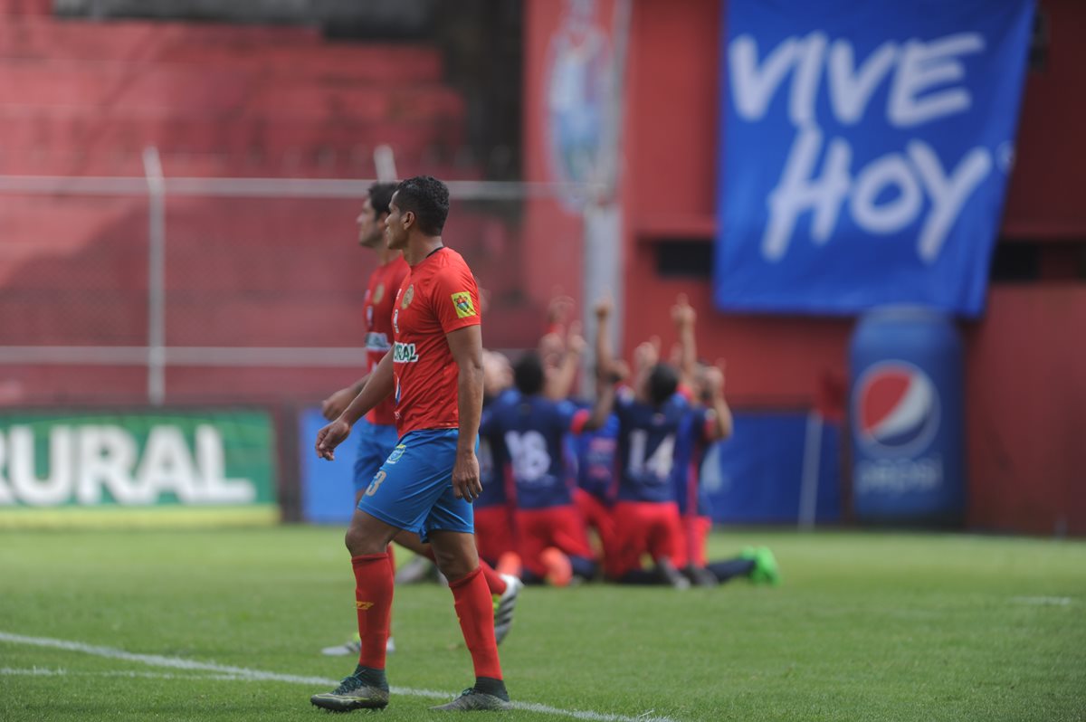 Malacateco consiguió un merecido triunfo frente a Municipal en El Trébol. (Foto Prensa Libre: Edwin Fajardo)