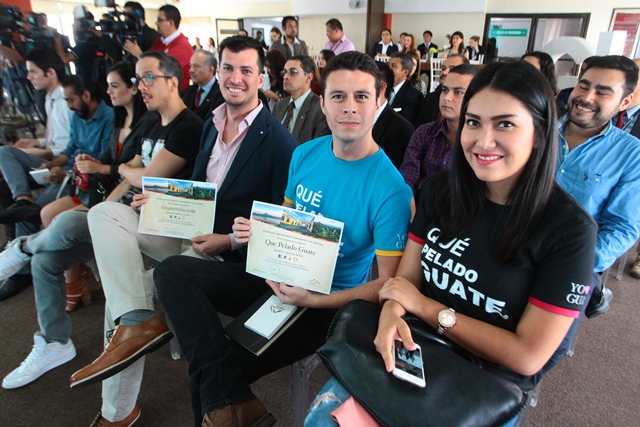 Inguat nombró el pasado viernes a 10 embajadores digitales. (Foto Prensa Libre: Alvaro Interiano)