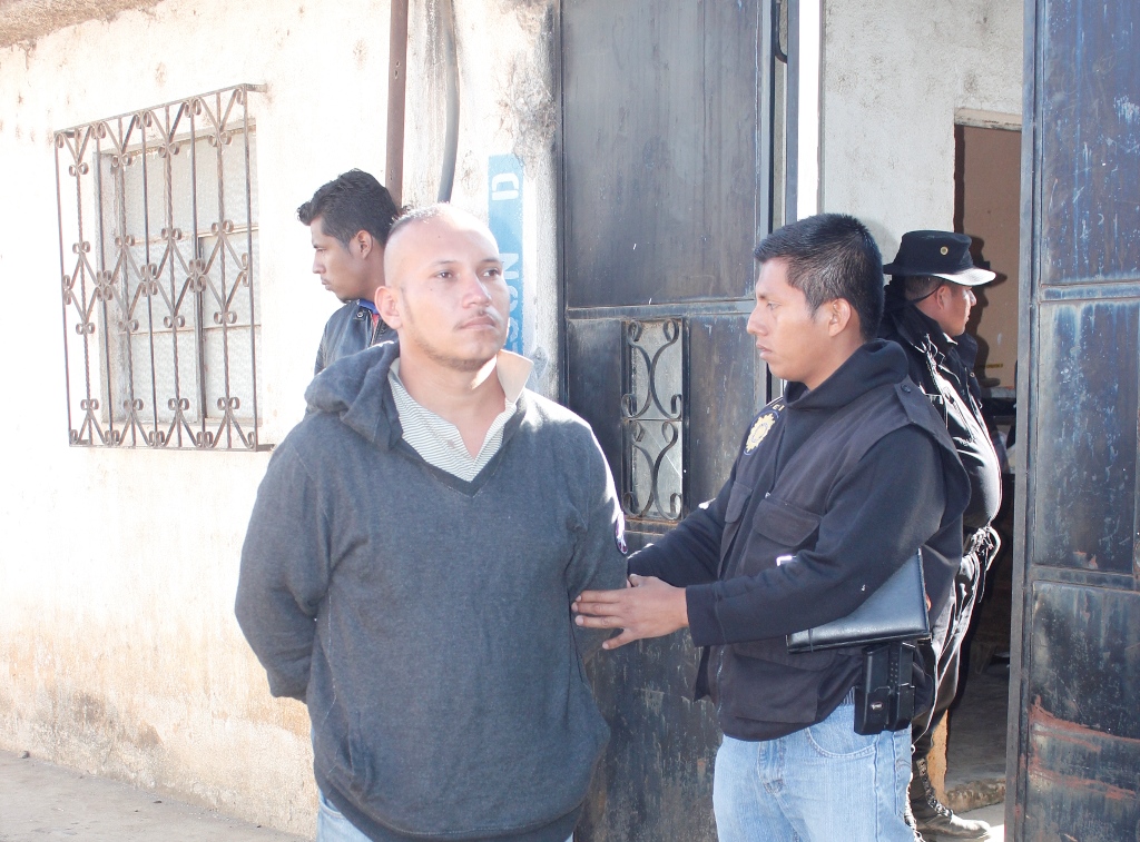 José Ángel Hernández es sindicado de dos crímenes, en Chimaltenango. (Foto Prensa Libre: Víctor Chamalé).