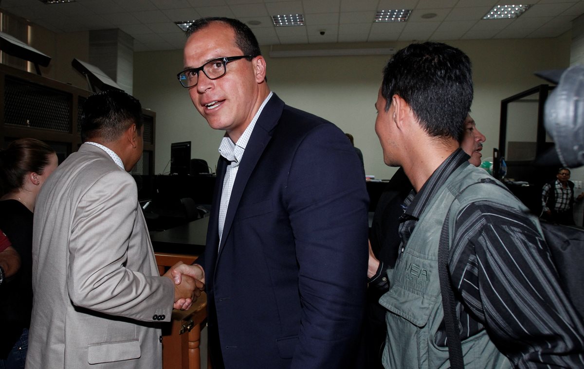 Dwight Pezzarossi es uno de los señalados en el caso Cooptación del Estado. (Foto Prensa Libre: Paulo Raquec)