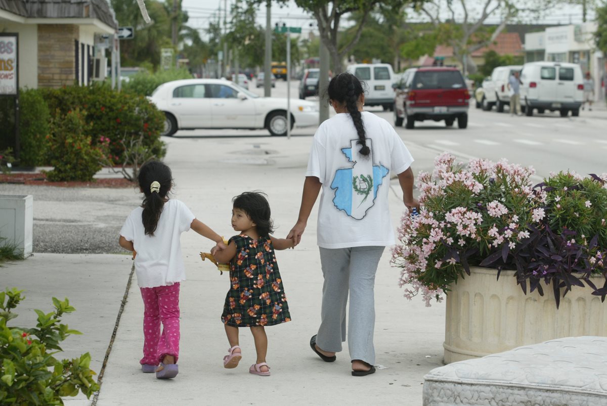 Menores piden que no sean deportados y que sus familias puedan estar unidas. (Foto Prensa Libre: Hemeroteca PL)