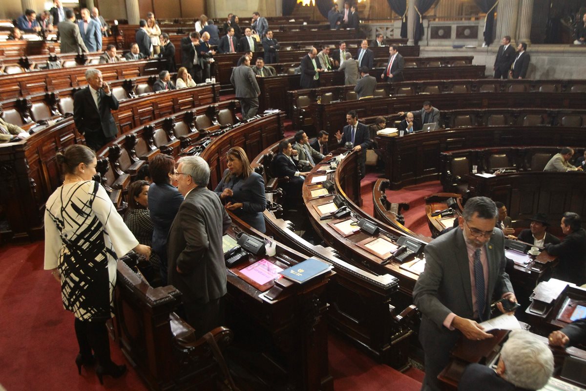 Diputados tienen hasta el 30 de noviembre para aprobar el presupuesto de 2017. (Foto Prensa Libre: Álvaro Interiano)