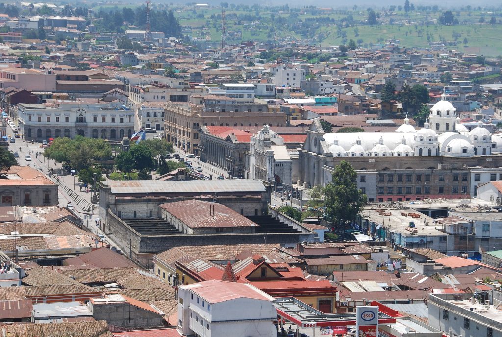 Ciudad de Quetzaltenango, donde habrá corte de energía. (Foto Prensa Libre: Carlos Ventura).