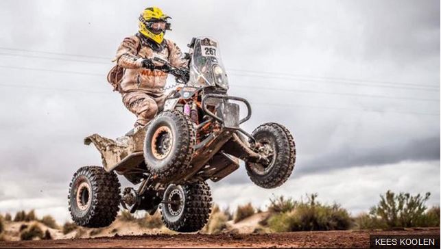 Kees Koolen es la única persona que ha competido en las cuatro categorías del Rally de Dakar. (KEES KOOLEN)