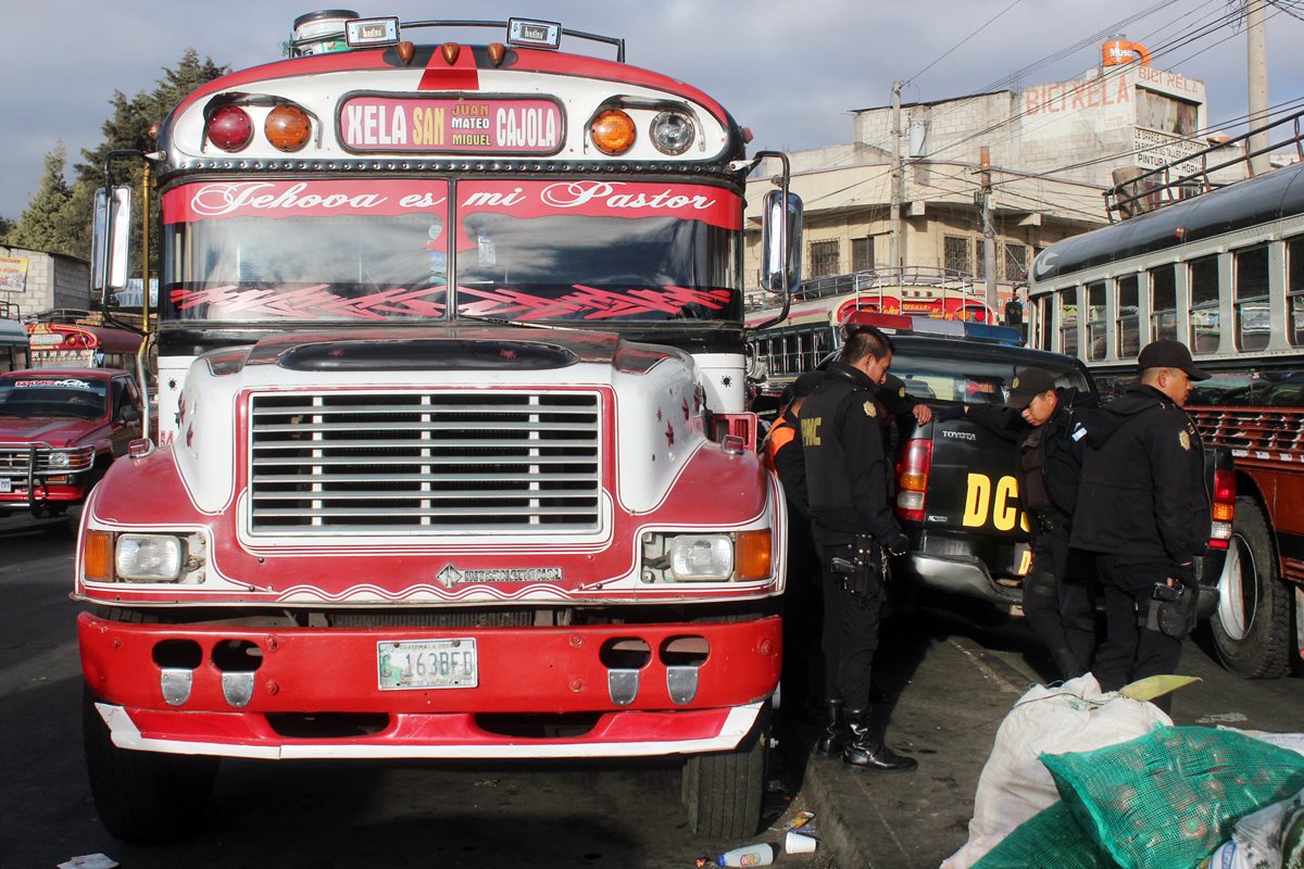 Suspenden servicio de transporte en Quetzaltenango