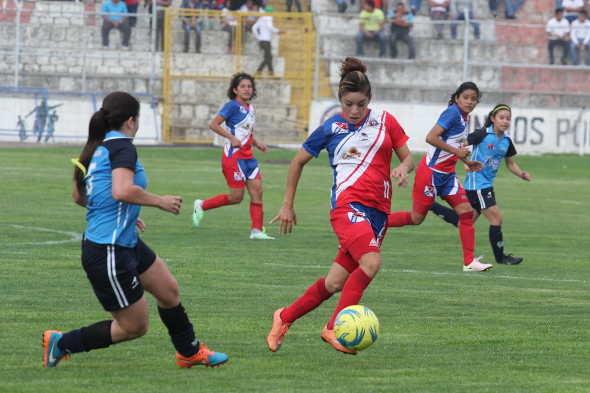 Xela está cerca de quedarse sin equipo femenino en la Liga Nacional. (Foto Prensa Libre: Raúl Juárez)