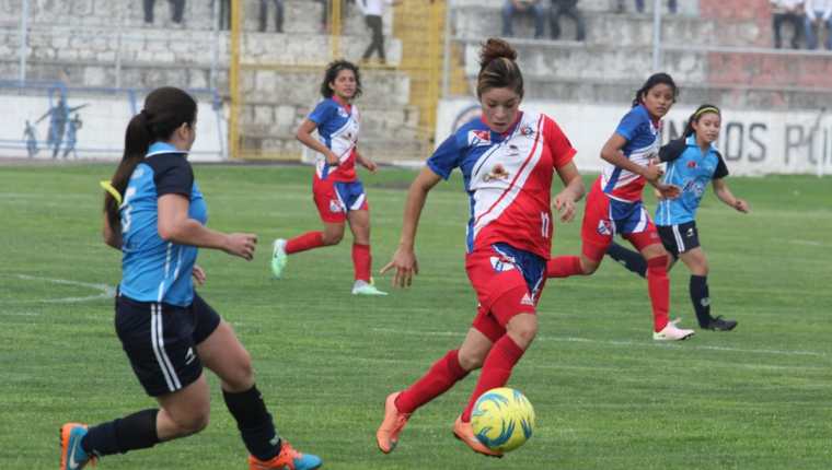 Xela está cerca de quedarse sin equipo femenino en la Liga Nacional. (Foto Prensa Libre: Raúl Juárez)