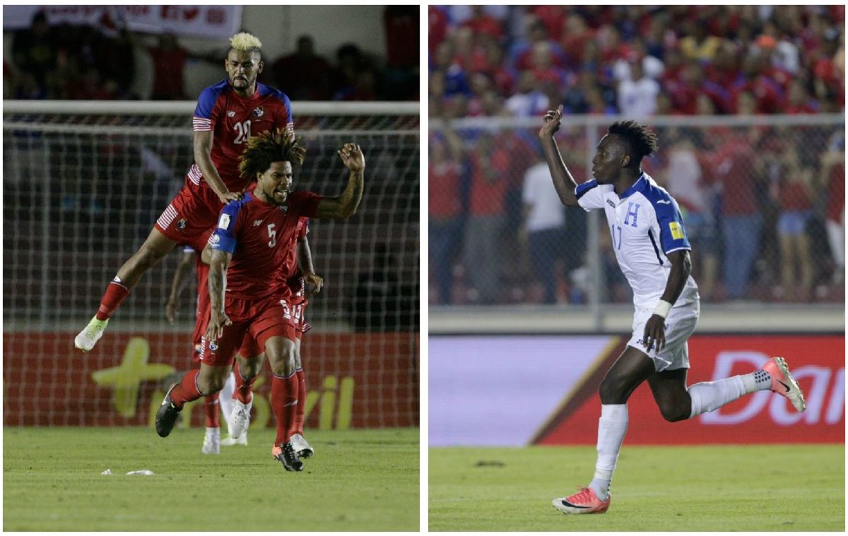Panamá rescató el empate en el último minuto contra Honduras con el 2-2 sobre el final. Los panameños quedaron en cuarto lugar de la tabla de la hexagonal. (Foto Prensa Libre: EFE)