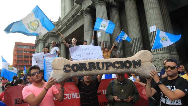 Corrupción frena desarrollo de Guatemala