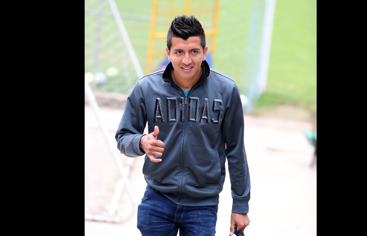 El jugador oriundo de Suchitepéquez tiene la confianza del entrenador costarricense Hernán Medford y podría ser titular nuevamente contra los naranjeros. (Foto Prensa Libre: Carlos Vicente)
