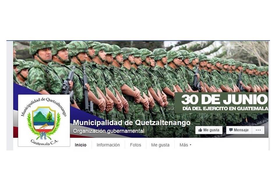 Imagen utilizada por la Municipalidad de Xela. (Foto Prensa Libre: Facebook Municipalidad de Quetzaltenango)