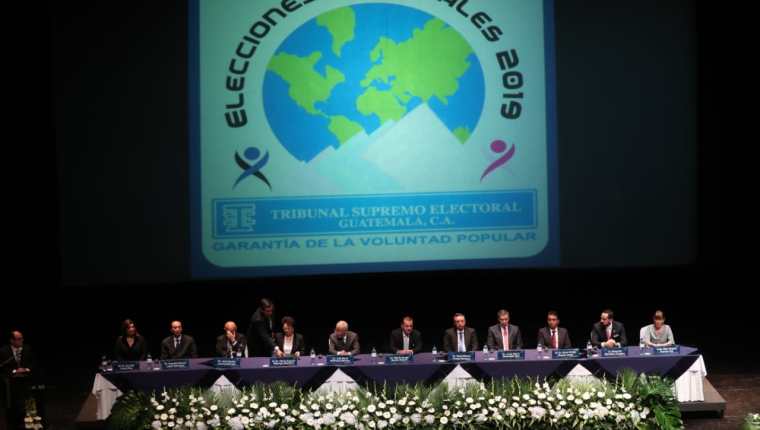Los magistrados del TSE  definieron las elecciones generales para el 16 de junio. (Foto Prensa Libre: Hemeroteca PL).