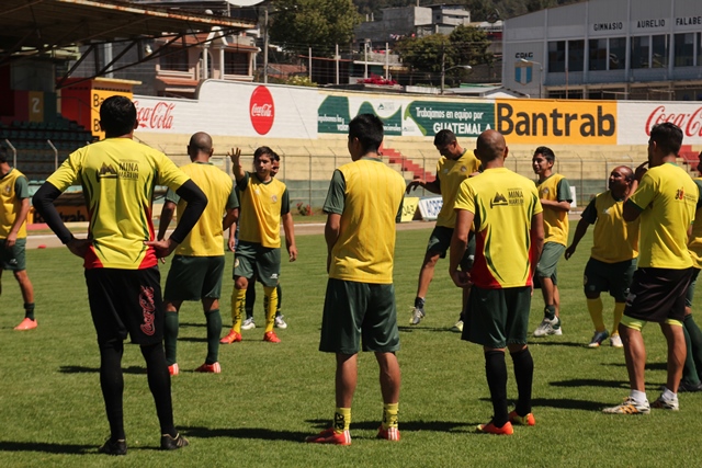 El equipo de Marquense recibirá a Comunicaciones esta noche por la fecha 16 del Clausura. (Foto Prensa Libre: Aroldo Marroquin).