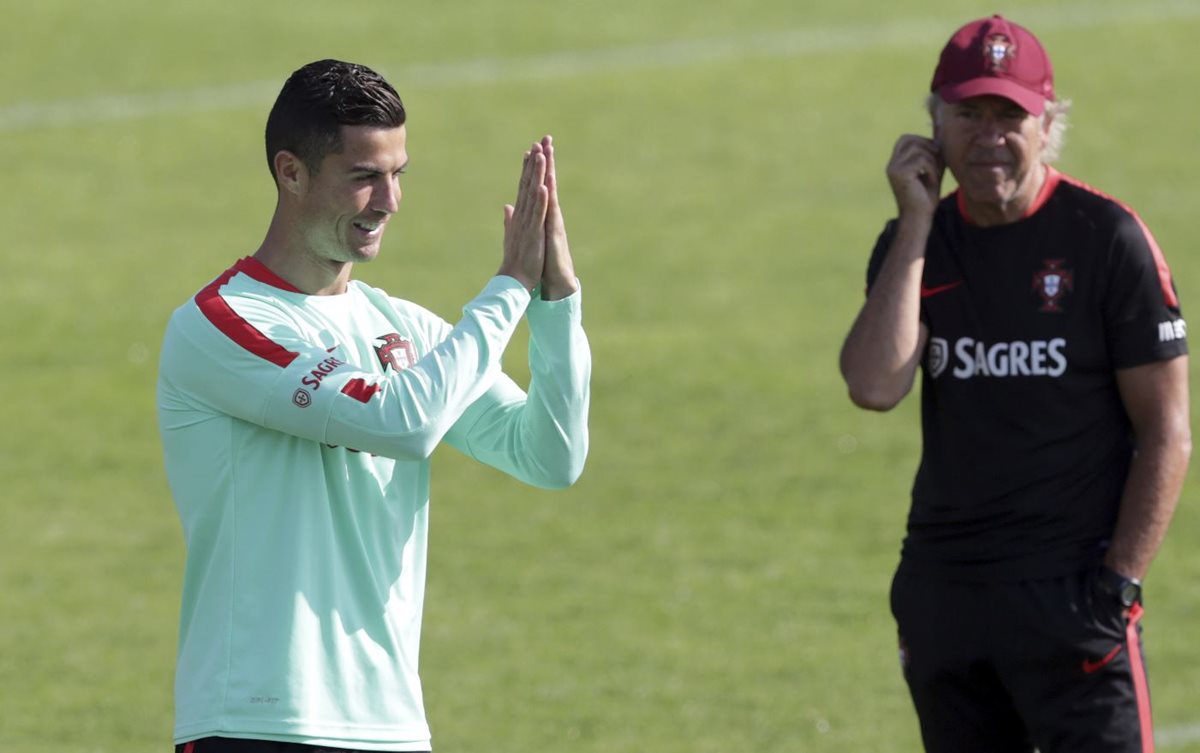 Cristiano Ronaldo confía en guiar a su selección al triunfo este martes contra Suiza. (Foto Prensa Libre: AP)