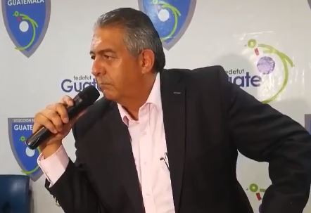 Jorge Mario Véliz postergó su renuncia a la Federación de Futbol de Guatemala. (Foto Prensa Libre: Carlos Vicente).