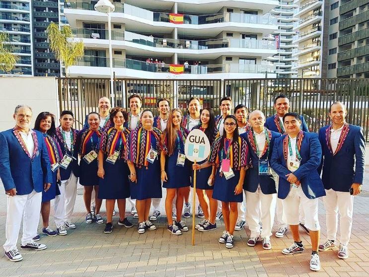 Así saldrá la delegación de Guatemala en la inauguración de los Juegos de Río 2016. (Foto cortesía Sofía Gómez).