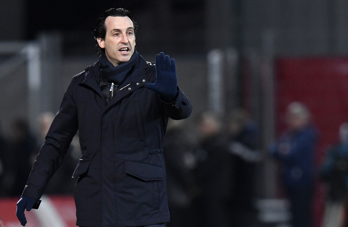 El técnico del PSG Unai Emery piensa en este momento en la liga francesa no en la Liga de Campeones. (Foto Prensa Libre: AFP)