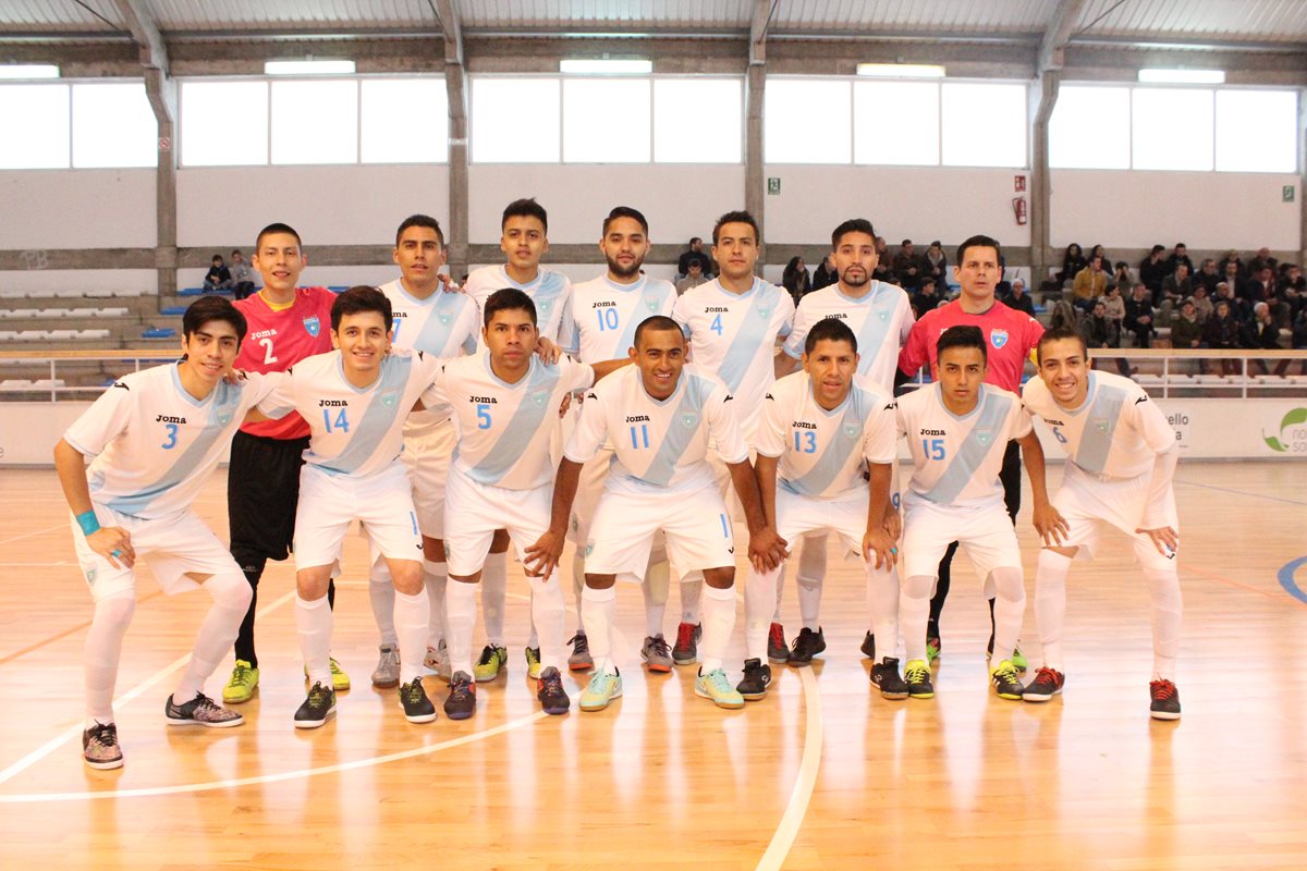 La Selección Nacional de futsal empató su primer juego de fogueo en España. (Foto Prensa Libre: Hemeroteca PL)