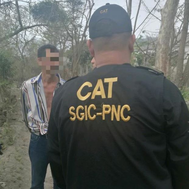 como Rubén Quincin Miranda era buscado por el FBI desde hace 23 años por el delito de asesinato que cometió en Estados Unidos. (Foto Prensa Libre: Cortesía PNC)