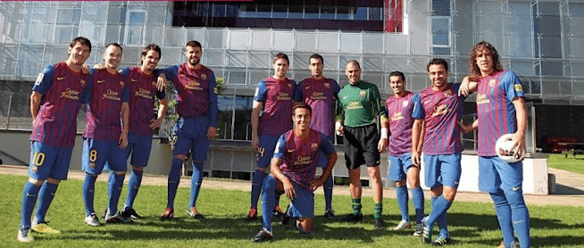 La Masia del FC Barcelona ha formado grandes jugadores como Lionel Messi, Andrés Iniesta y Xavi Hernández, entre otros. (Foto Prensa Libre: FC Barcelona)