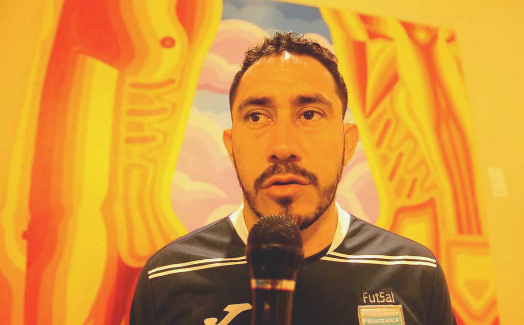 Carlos Mérida es uno de los valuartes de la Selección Nacional. (Foto Prensa Libre: Francisco Sánchez)