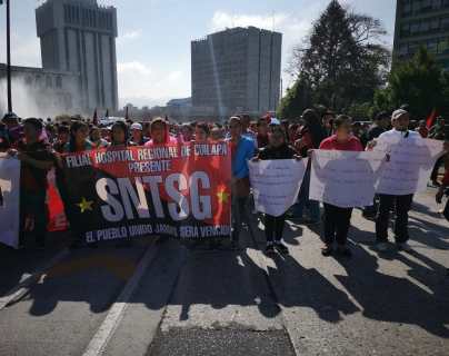 Sindicalistas y Ministerio de Salud no llegan a acuerdos, amenaza de bloqueos sigue latente