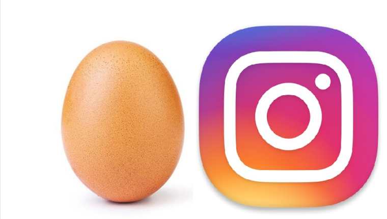 La fotografía de un huevo es la publicación con más "Me gusta" en Instagram. (Foto Prensa Libre: Instagram)