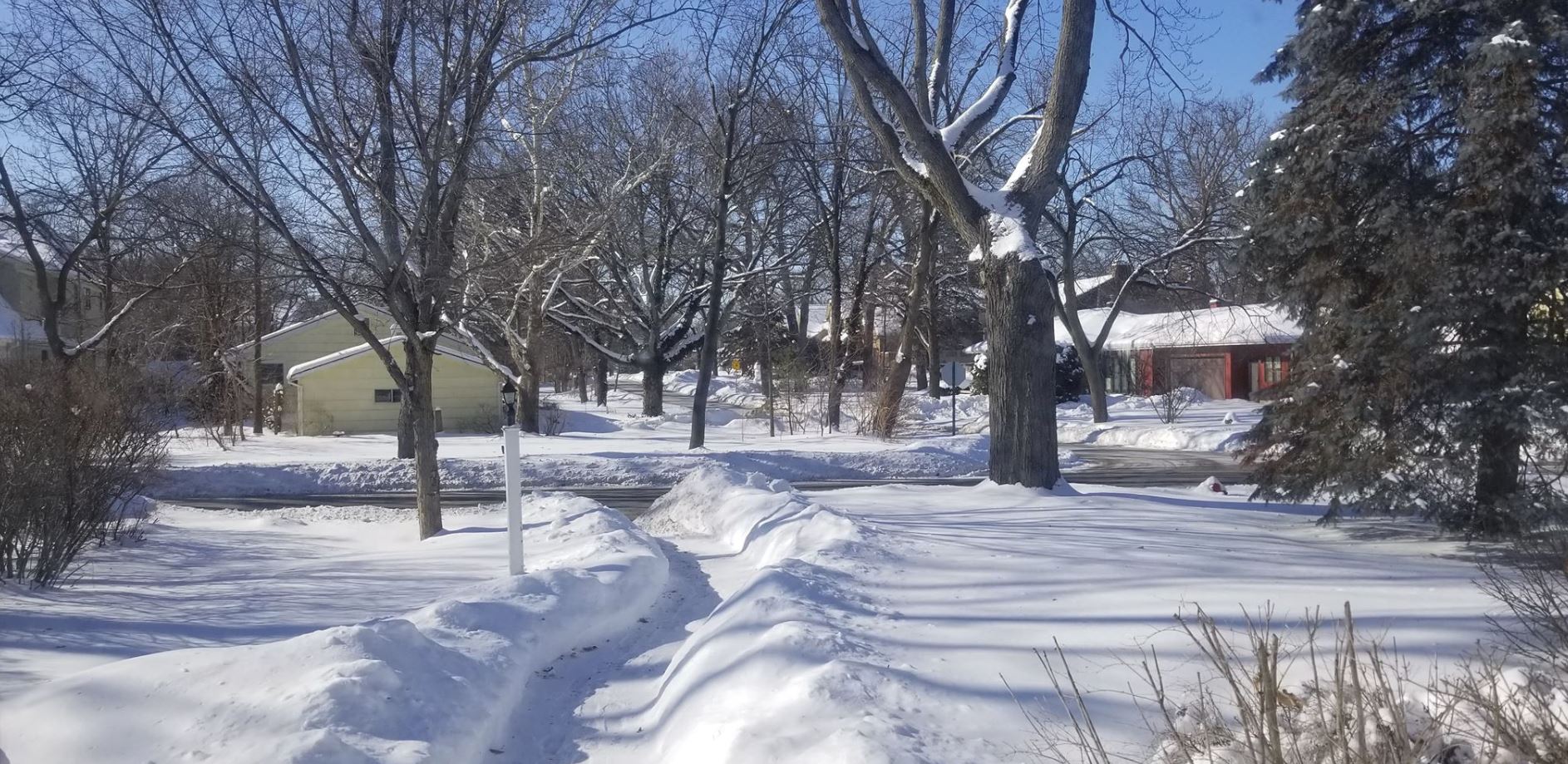A pesar del fuerte sol el frío es extremo en Chicago y cubre de nieve y hielo las calles. (Foto: Alex Jerez)