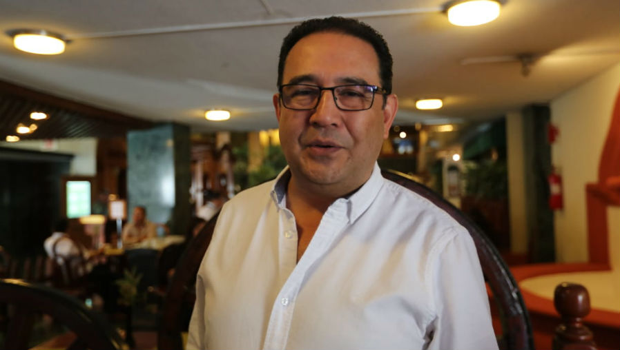 Samuel Morales busca ser candidato a diputado al Congreso en las elecciones generales. (Foto Prensa Libre: Érick Ávila) 