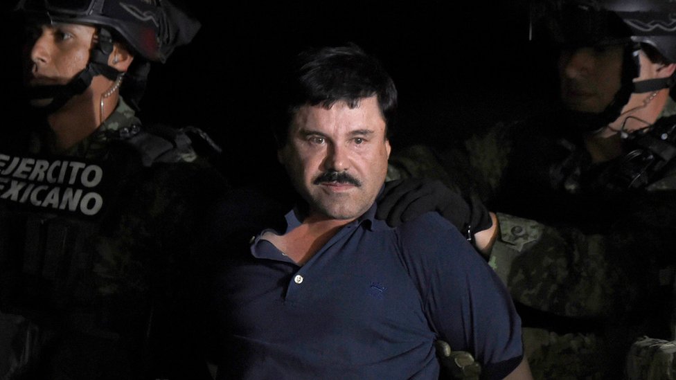 "El Chapo" Guzmán puede recibir una sentencia a cadena perpetua si es hallado culpable. AFP