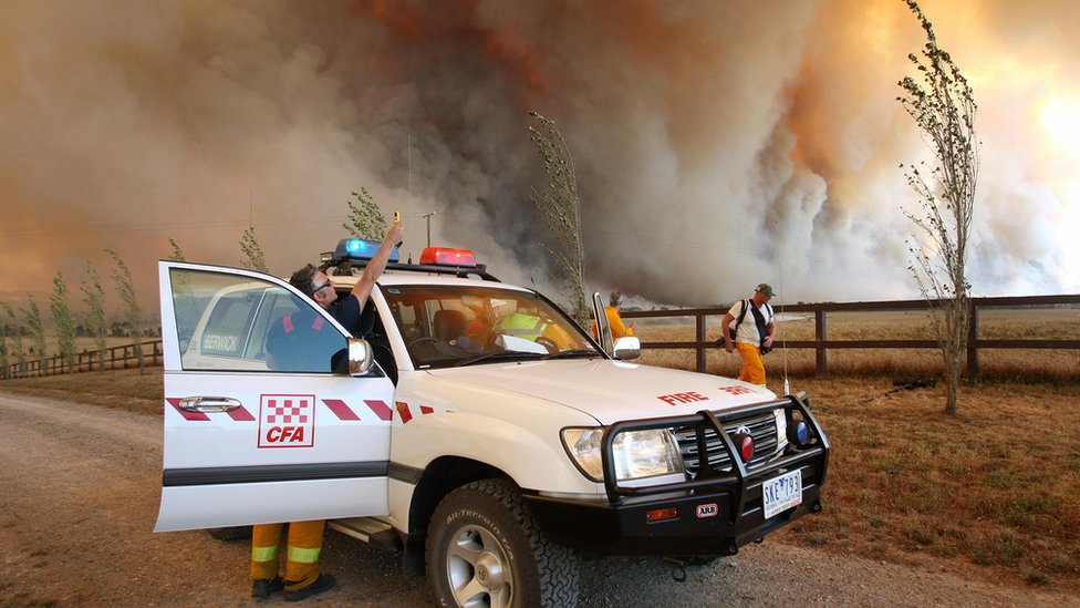 El llamado Sábado Negro fue el evento de incendios forestales más mortal en la historia de Australia. GETTY IMAGES
