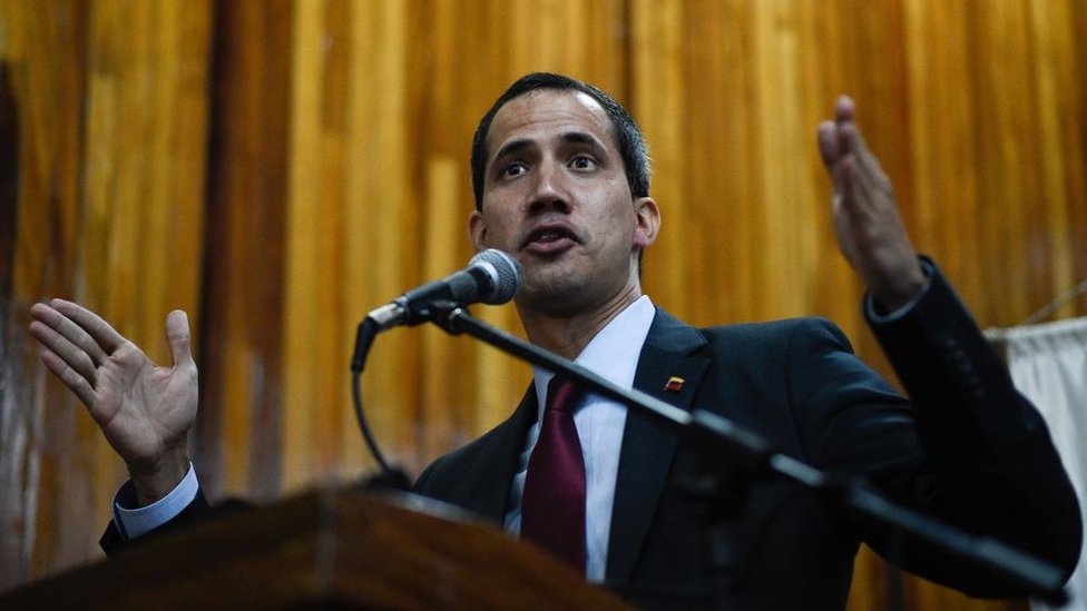 Guaidó se convirtió en el rostro visible de la oposición a Maduro. FOTO:GETTY IMAGES
