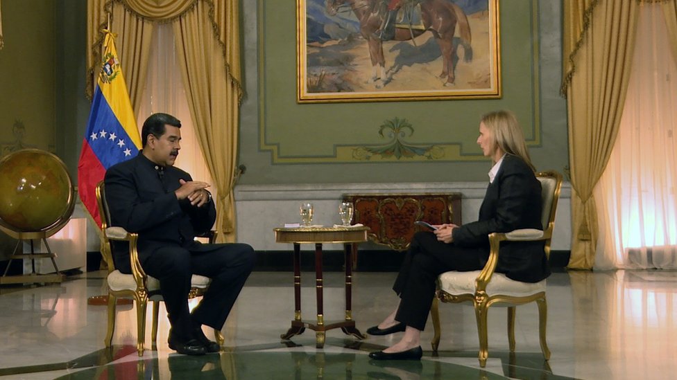 Maduro hizo varias afirmaciones controvertidas en su entrevista con Orla Guerin.